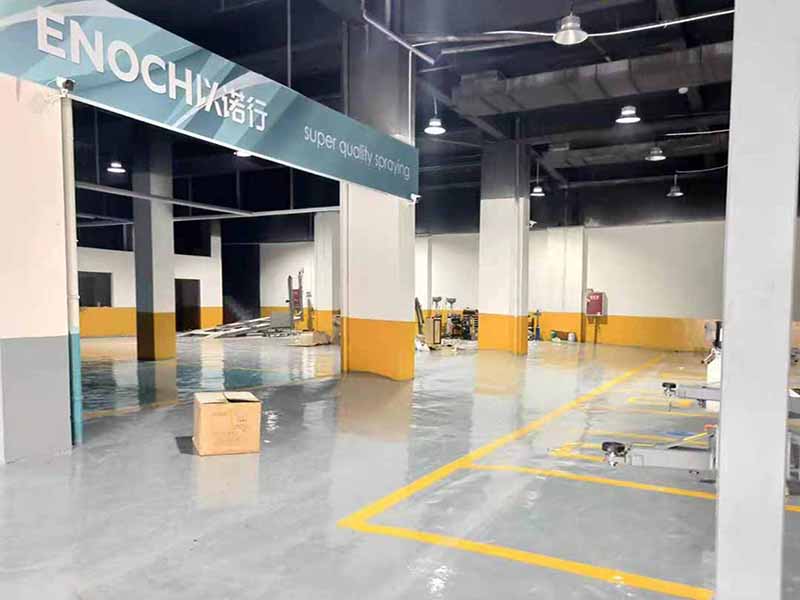 汽车品牌店修理间地坪