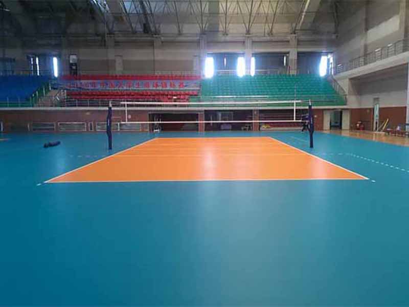 室内运动场地坪